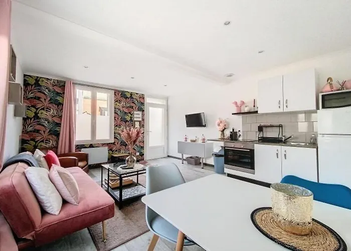 Ferienhaus Maison Avec Terrasse A Quelques Minutes De La Place Morny